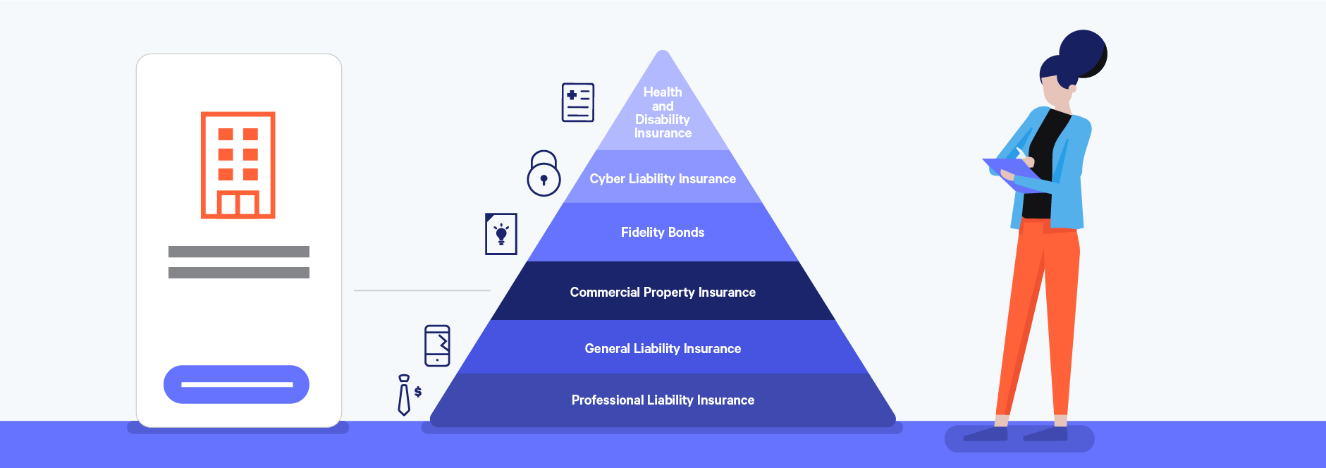 commercial property insurance as a key freelance insurance policy illustration