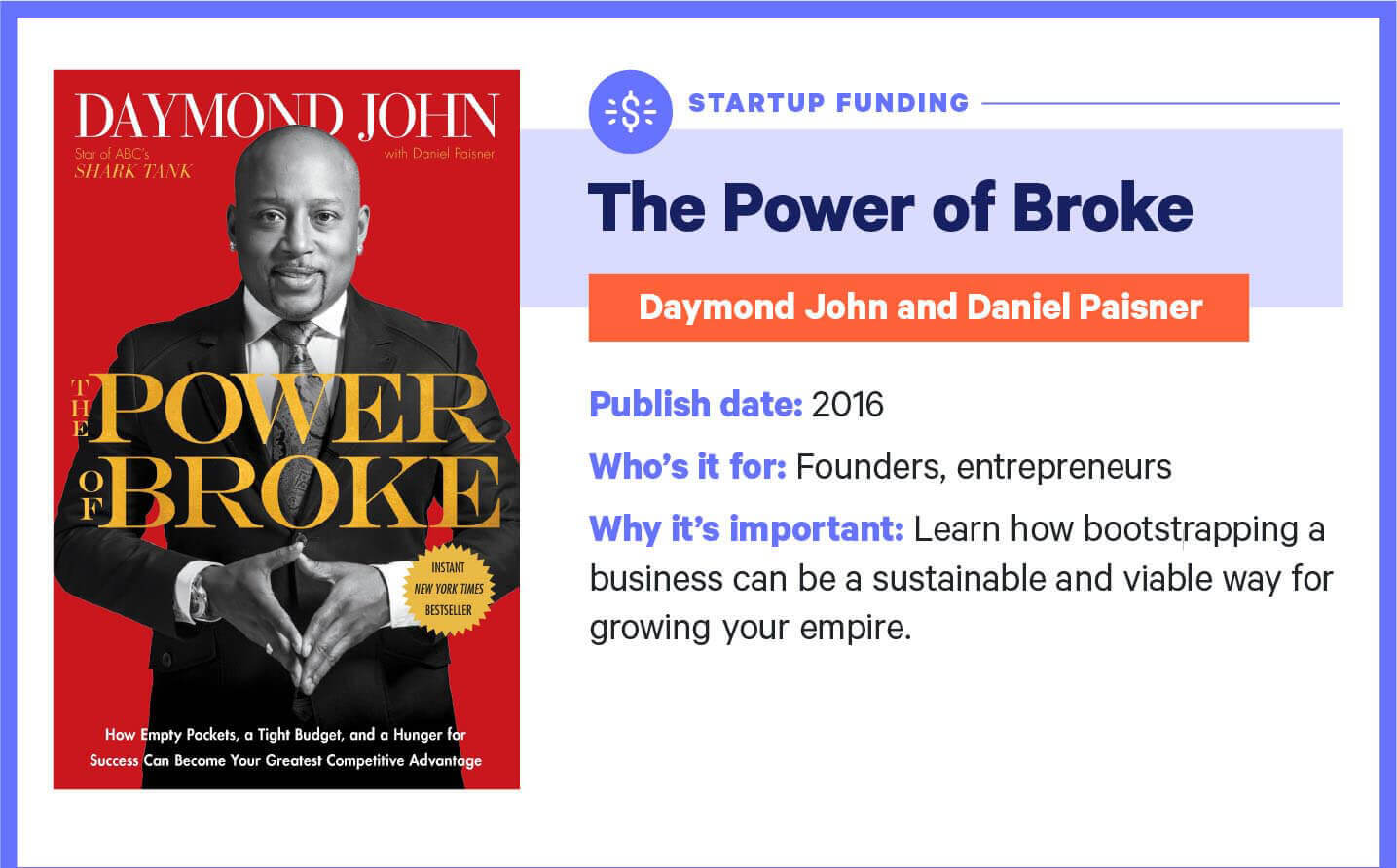 the power of broke book